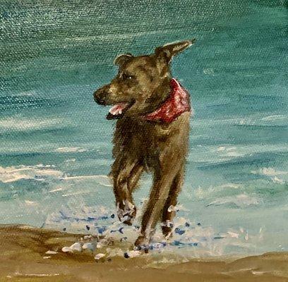 Area pet artists work