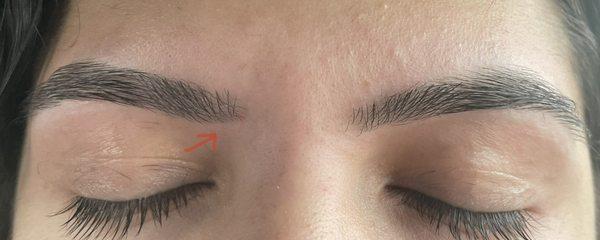 Eyebrow Threading