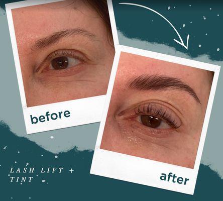 Lash lift + Tint