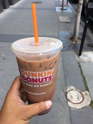 Caramel ice coffee