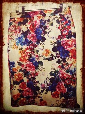 Cool silk skirt for $2.25.