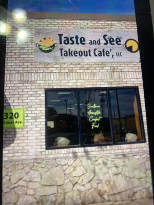 Taste and See Takeout Cafe