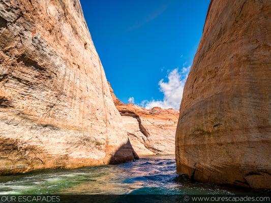 Narrow passage