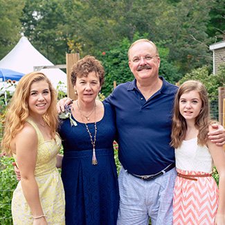 Dr. Mary Connors and family