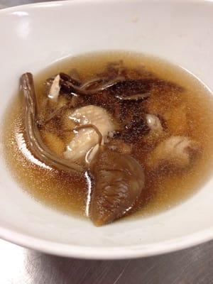 Chinese chicken herbal soup