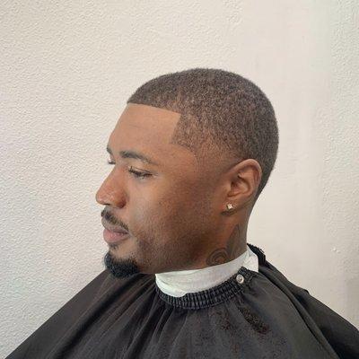 Wave length on top with zero taper on sides and line up