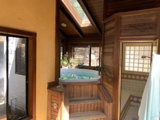 Indoor Sauna & Jacuzzi