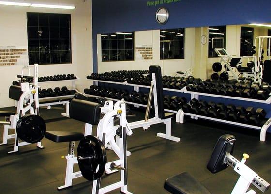 Dumbbell area