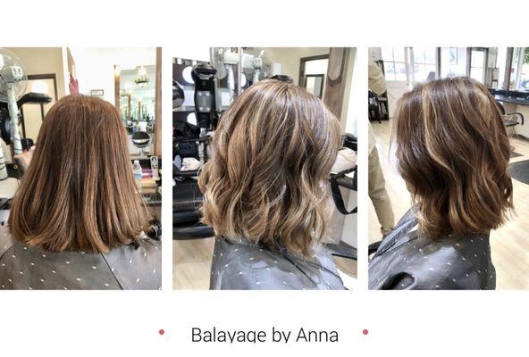 Beige Blonde Balayage by Anna
 (Plus color correction & Toner)