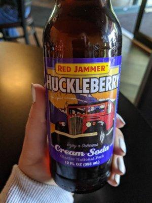 Huckleberry soda