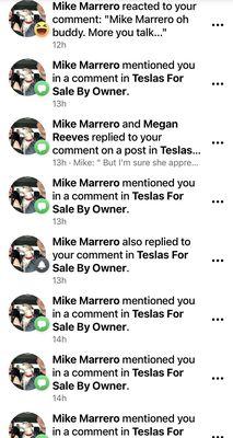 His bully behavior keep attacking every comment during this sale transaction.