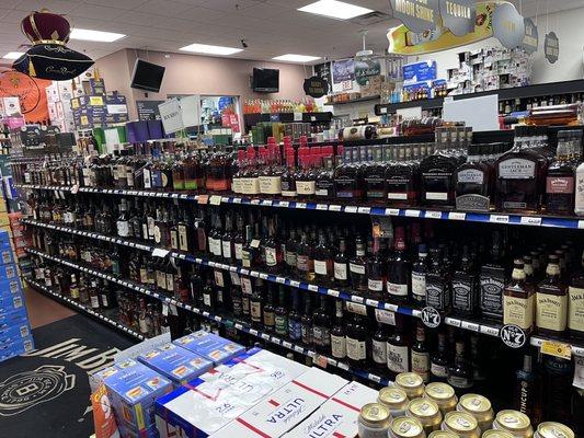 Bourbon aisle