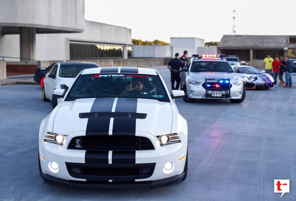 PetrolWerks Shelby GT500 at a local event