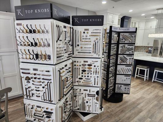 WE HAVE THOUSANDS OF STYLES AND COLORS TO CHOOSE FROM FOR YOUR CABINET HARDWARE.