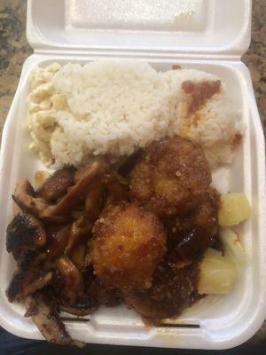 New spicy, chicken, pineapple, and teriyaki chicken!