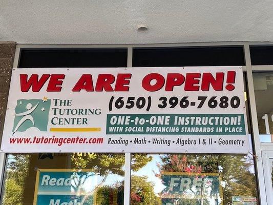 Coaching with safety and care.. The Tutoring Center, Mountain View