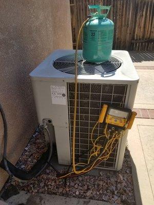 We can repair your older AC unit.