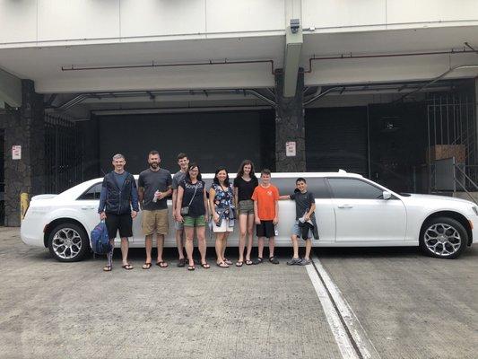 Family Limousine trip