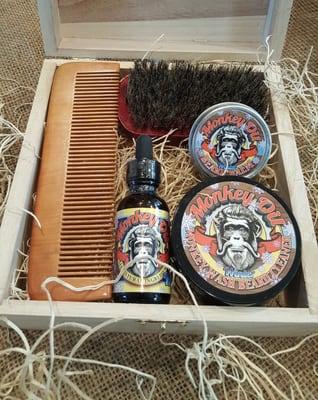 Beard Oil, and Beard Cleaner Gift Box