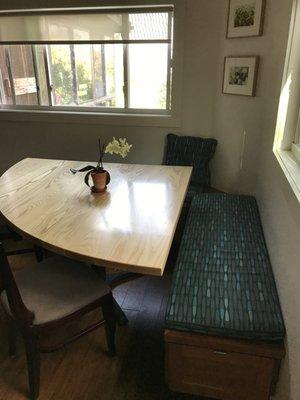 Kitchen nook bench seating