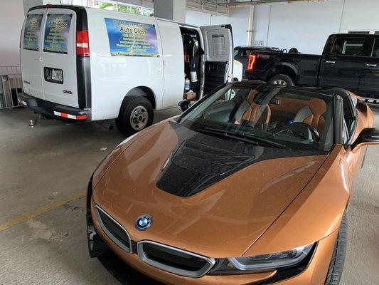 2019 BMW I8 Windshield Replacement