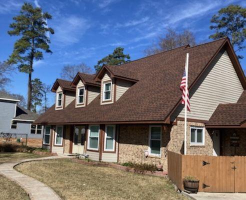 Beautiful completed roof