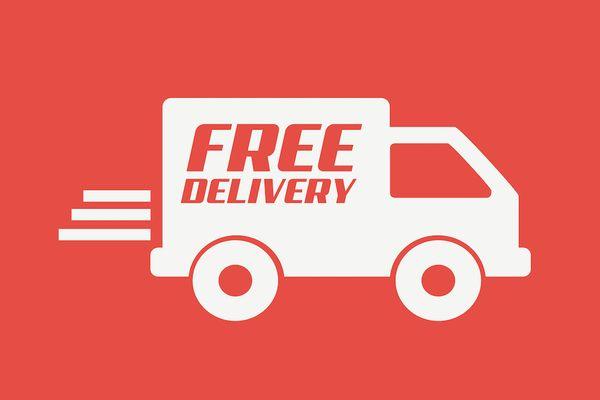 We offer free delivery for customers within 50 miles of our store.