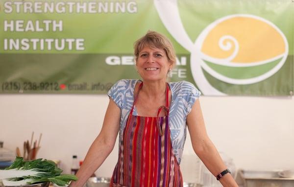 Our expert Macrobiotic chef, Susan!