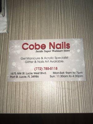 Cobe nails