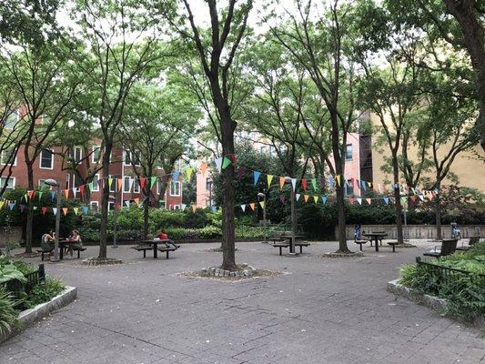 The nicest thing about this park is a bike share station.