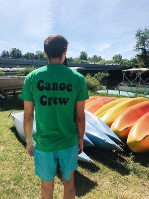 Canoe Crew uniform shirt