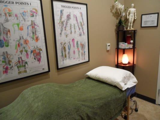 acupuncture treatment room