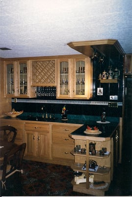 Custom Bar built including plumbing and electrical installation (after) by Russ Smeltz PLUMBING HEATING ELECTRICAL