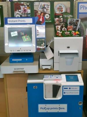 Instant Print Kiosk at Walmart by Symplistics