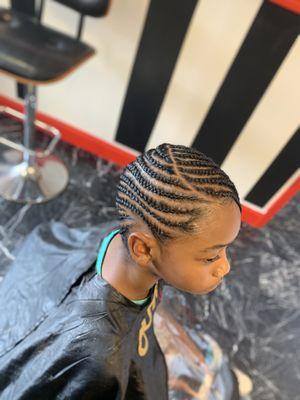 Kids lemonade braids (no hair added)