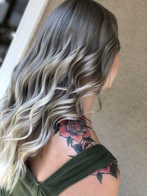 Reverse balayage