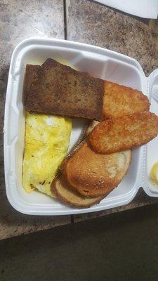 Scrapple platter