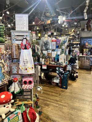 Inside country store