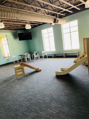 Toddler space available in community center