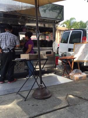 A hard working husband and wife team, serving up homemade goodness.