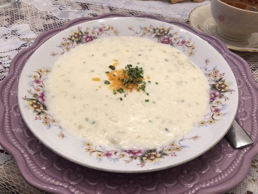 The Lord's Potato Soup - ultra comfort food!