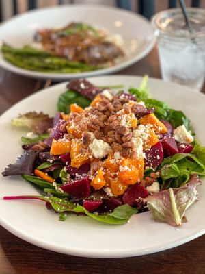 Squash and Beet Salad