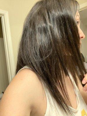 Botched hair by another "hairstylist"