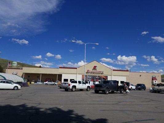 Full deli, smoked chicken and ribs! Everything you could want or need and more!! Full service grocery store.