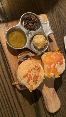 complimentary bread from local Great Harvest bakery