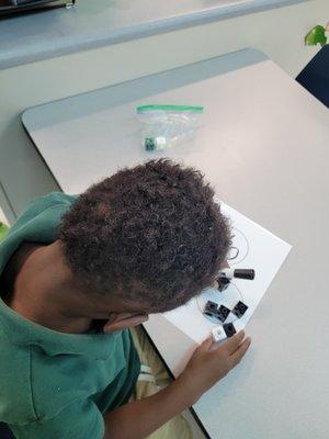 Manipulatives are always a great tool for math.