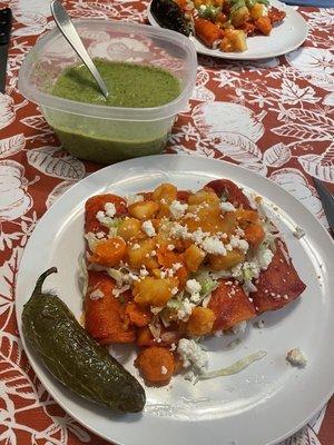 Enchiladas Rojas