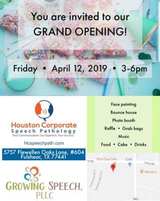 Join us for our Grand Opening!