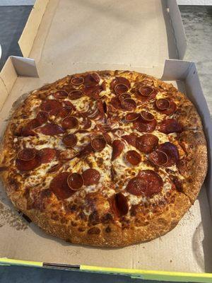 Pepperoni Duo pizza