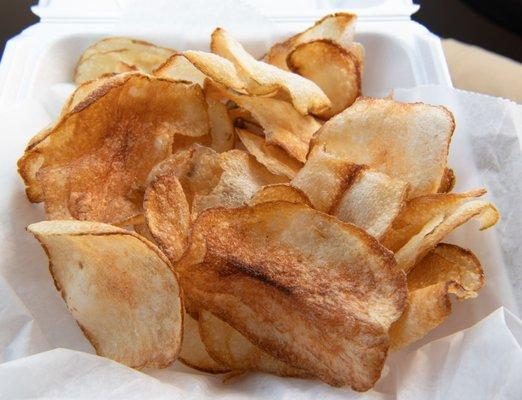 House made potato chips